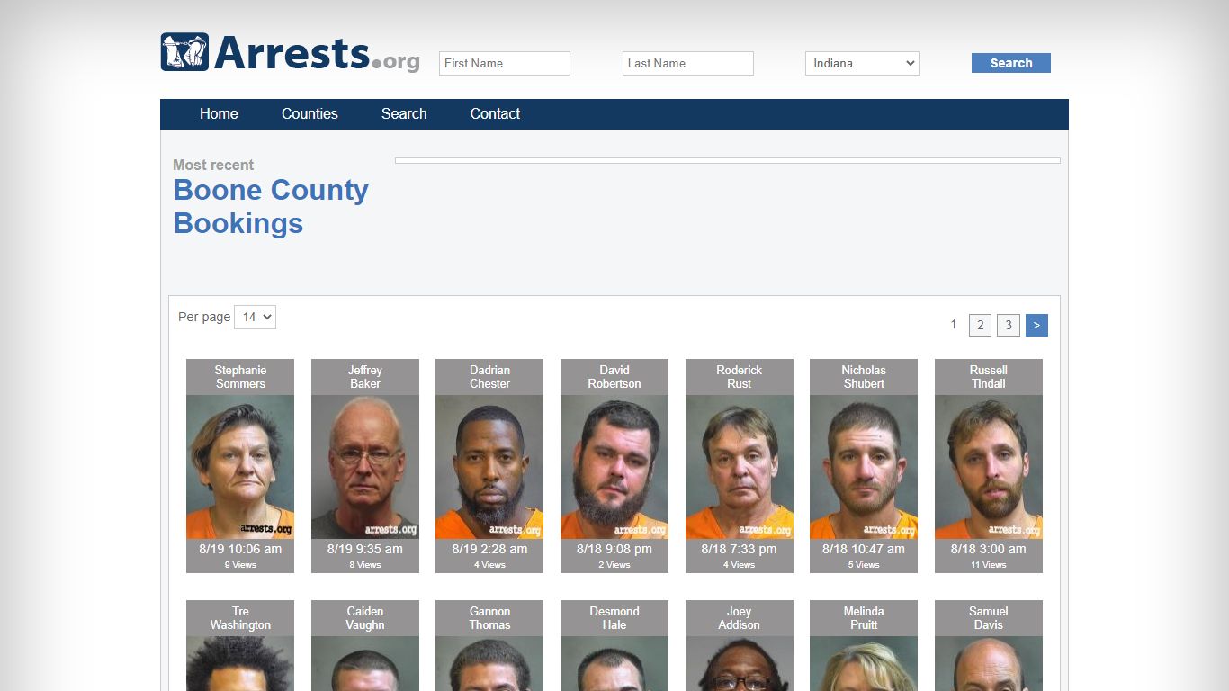 Boone County Arrests and Inmate Search